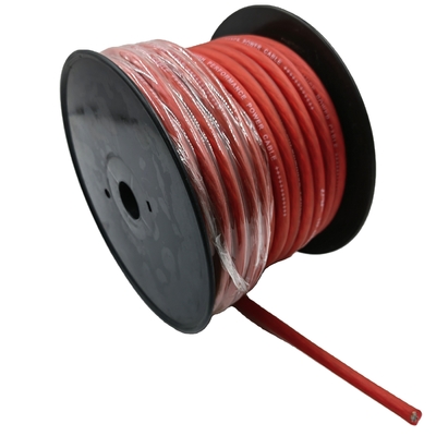 สายไฟฟ้าเสียงรถยนต์ 1/0 AWG GA Gauge เสื้อ PVC ใสยืดหยุ่นสําหรับพื้นรถ