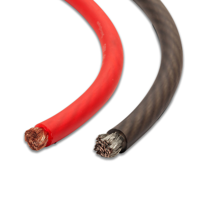 0 2 4 8 AWG กว้าง คาเบิ้ลพลังงานเสียงรถยนต์ที่มี PVC กันหนาว