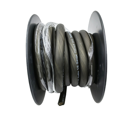 0 2 4 8 AWG กว้าง คาเบิ้ลพลังงานเสียงรถยนต์ที่มี PVC กันหนาว