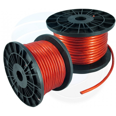 ทองแดง Plated อลูมิเนียม Conducer กระชับยืดหยุ่นรถออดิโอสายไฟฟ้ากับ PVC ติดกัน 0 4 8 Gauge ในสีใด ๆ
