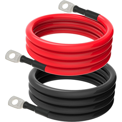 PVC Jacket Copper Car Audio Power Wire 1/0 2 4 6 AWG Gauge แบตเตอรี่เคเบิล