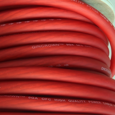 เสียงเสียงรถยนต์ PVC Soft Jacket 2/0 Gauge/awg Amp แอมเปอร์ สายเคเบิลการ์ด 50mm 35mm 20mm 16mm