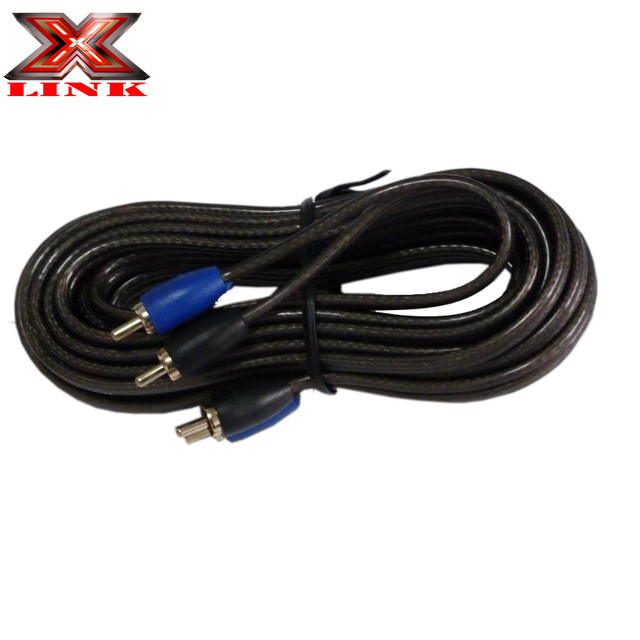 คาเบลเสียงออโต้ RCA Y Adapter 0ft คาเบล RCA ปรางด้วยวัสดุประกอบความละเอียด PVC