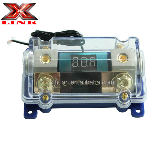 400 แอมเปอร์ 12 วอลต์ เครื่องขยายเสียงรถยนต์ ANL AFS Fuse Holder บล็อกการจัดจําหน่ายสําหรับการจัดการพลังงาน