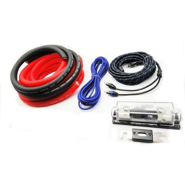 OFC COPPER OR CCA 2500W 2000W 1500W ชุดเชื่อมต่อเครื่องขยายเสียงรถยนต์สําหรับสายเสียงรถยนต์