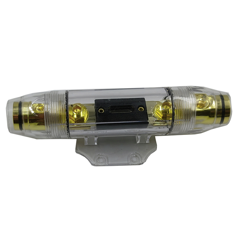 1/0 4 Gauge Car Professional ANL Fuse Holder ทองหรือนิเคิลเคลือบเพื่อความคุ้มกันสูงสุด