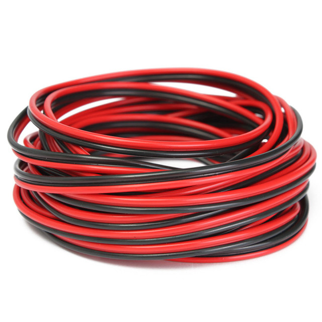 เครื่องเสียงมืออาชีพเกรด 16 Gauge CCA OFC สายเสียงที่มี PVC Jacket สีแดงและดํา