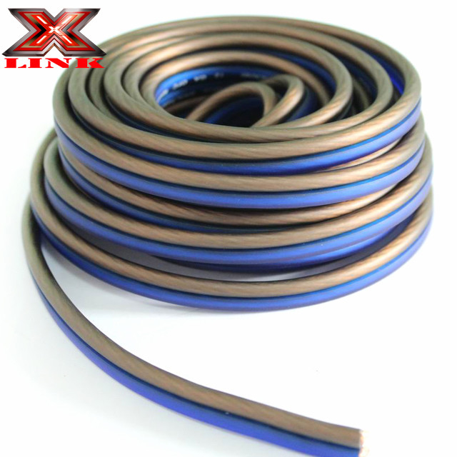 14ga True Gauge Copper OFC Speaker Wire การปรับปรุงสุดยอดสําหรับคนรักเสียงรถ