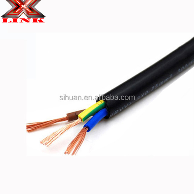 สายประสานสายไฟฟ้า 14 ga x4c 18awg x3c สีดําหรือสีขาว
