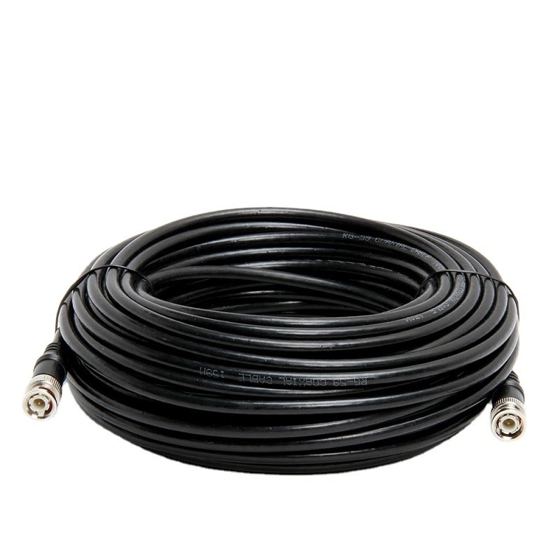 1 คอนดิกเตอร์ RG59U BNC ไปยัง RCA Adapter สายโคเอชเชียลสําหรับกล้องวงจรปิด