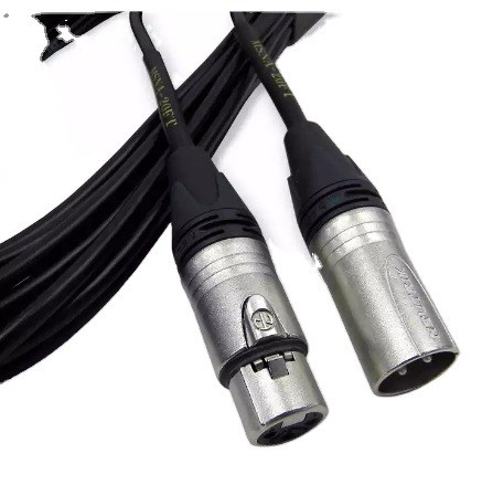 1/4 นิ้ว ออดิโอ XLR เครื่องมือเคเบิลตรงไปยังมุมขวาสําหรับกีต้าร์ไฟฟ้า Bass