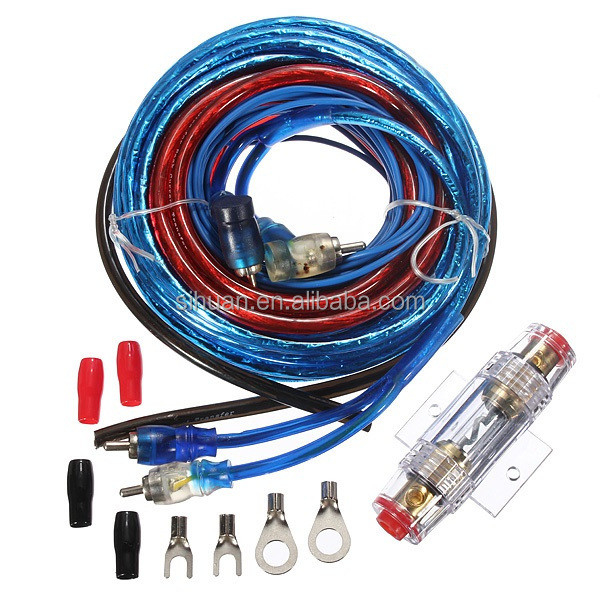 ofc ปรับปรุงการติดตั้งเครื่องขยายเสียงด้วยสายนํา 4 Gauge Amp Wiring Kit