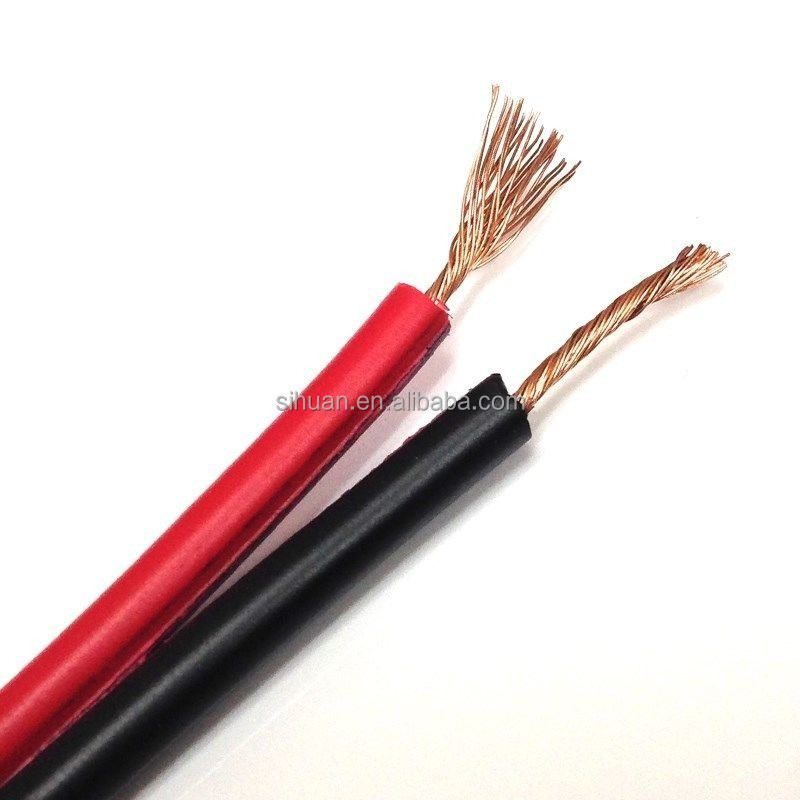 โฮม ไทยเตอร์ 12 Gauge สายสตรอนด์ สีแดงและสีดํา PVC Jacket สเปคเกอร์เคเบิลสําหรับระบบเสียง