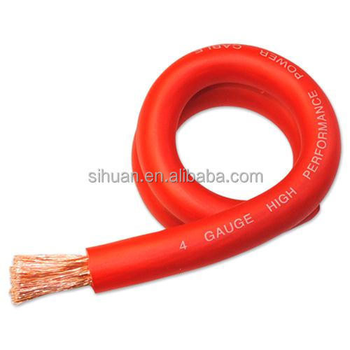 สายไฟฟ้าออดิโอระดับสูง สายไฟฟ้าออดิโอระดับต่ําแรงดัน PVC สายไฟฟ้าออดิโอระดับสูง CCA สําหรับระบบเสียงรถยนต์